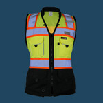 Women's Premium Black Series® Heavy Duty Surveyors Vest