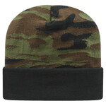USA-Made Camo Cuffed Beanie