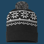 USA-Made Snowflake Beanie