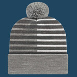 USA-Made Half Color Beanie