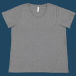 Women's Curvy Collection Fine Jersey Tee
