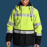 Ansi 107 Class 3 Waterproof Ripstop 3 In 1 Parka