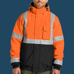 Ansi 107 Class 3 Economy Waterproof Insulated Bomber Jacket
