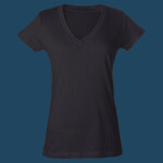 Women's Fine Jersey V-Neck T-Shirt