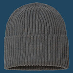 Sustainable Chunky Rib Cuffed Beanie