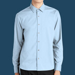 Long Sleeve Stretch Woven Shirt