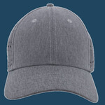 Perforated Hook-And-Loop Adjustable Cap
