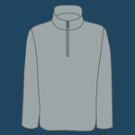 Unisex Fleece Quarter-Zip Pullover