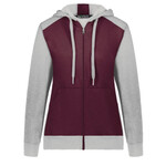 Women's Eco Revive™ Three-Season Triblend Fleece Full-Zip Hooded Sweatshirt