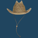 OTTO CAP Straw Cowboy Hat w/Adjustable Cord