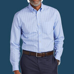 Wrinkle Free Stretch Patterned Shirt