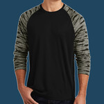 Drift Camo Colorblock Long Sleeve Tee