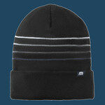 Striped Cuffed Beanie