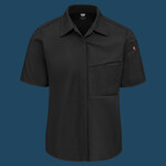 Women's Poplin Airflow Cook Shirt with OilBlok