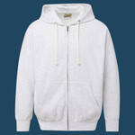 Unisex Vintage Fleece Full-Zip Hooded Sweatshirt