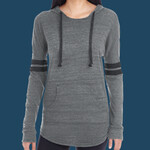 Ladies Hooded Low Key Pullover