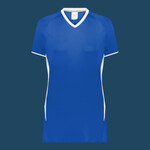 Ladies Cutter+ V-Neck Jersey