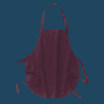 Medium Length Apron with Pouch Pockets