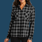 Women's Plaid Flannel Shirt