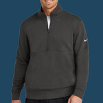 Club Fleece Sleeve Swoosh 1/2 Zip