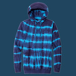Allover Stripe Tie Dye Fleece