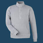 Unisex Pigment-Dyed Fleece Quarter-Zip Pullover