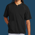 Repeat 1/2 Zip Short Sleeve Jacket