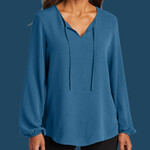 Women's Textured Crepe Blouse