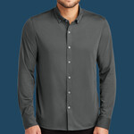Stretch Jersey Long Sleeve Shirt