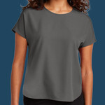 Women's Stretch Crepe Crew