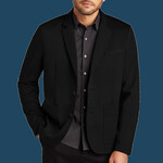 Relaxed Knit Blazer