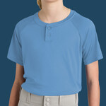 Youth PosiCharge ® Competitor 2 Button Henley