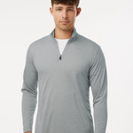 Performance Mélange Quarter-Zip Pullover