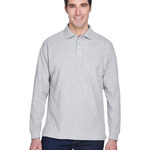 Pima Piqué Long Sleeve Polo