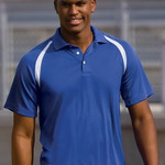 Sport-Tek® - Dry Zone™ Colorblock Raglan Polo. T476